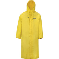 V&ecirc;tements imperm&eacute;ables Hurricane ignifuges et r&eacute;sistants &agrave; l'huile, manteau de 48', 5T-Grand, Jaune Distribution Industrielle GC