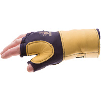Gants de protection sup&eacute;rieure contre les impacts & les microtraumarismes r&eacute;p&eacute;t&eacute;s, main droite, Taille T-petit, Paume Cuir fleur Distribution Industrielle GC