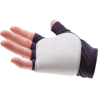 Palm/Side Fingerless Protection Gloves - Right, X-Small, Suede Palm, Slip-On Cuff Distribution Industrielle GC