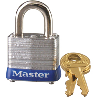 Pin Tumbler Padlock, Keyed Alike, Laminated Steel, 1-1/8" Width Distribution Industrielle GC
