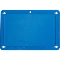 &eacute;tiquette vierge pour vanne, Plastique, 4-3/4" la x 3-1/4" h Distribution Industrielle GC