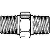 RACCORD HEXAGONAL MALE1/8"-1/8"NPT,LAITON, Laiton Distribution Industrielle GC