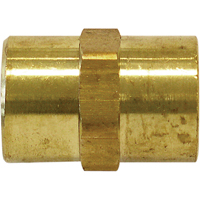 RACCORD FEMELLE HEXAGONAL(F)NPT1/4"-(F)1/4"LAITO, Laiton Distribution Industrielle GC