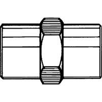 RACCORD FEMELLE HEXAGONAL(F)NPT1/8"(F)1/8"LAITON, Laiton Distribution Industrielle GC