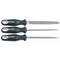Jeu de limes ergonomiques, 3 pi&egrave;ces Distribution Industrielle GC
