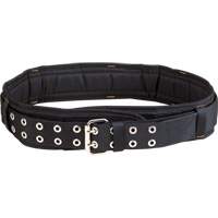 Ceinture matelass&eacute;e large, Polyester, Noir Distribution Industrielle GC