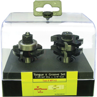 Jeux de fraises &agrave; rainures &amp; languettes &agrave; 4 cannelures Distribution Industrielle GC