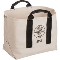 Heavy-Duty 17" Tool Bag, Canvas, 1 Pockets, Beige/Black Distribution Industrielle GC
