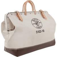 Heavy-Duty 18" Tool Bag, Canvas, 1 Pockets, Beige Distribution Industrielle GC