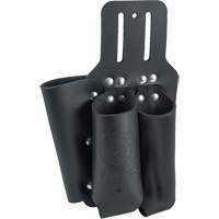 Pliers, Rule & Screwdriver Holder, Multiple Tool Holder, Leather, 3 Pockets Distribution Industrielle GC