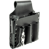 Tool Pouches, Multiple Tool Holder, Leather, 6 Pockets Distribution Industrielle GC