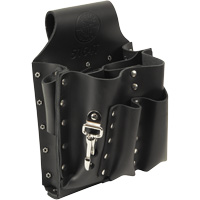 Tool Pouch, Multiple Tool Holder, Leather, 8 Pockets Distribution Industrielle GC