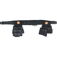 COMB.POCHETTE OUTILS NYLON CORDURA NOIR, Nylon, Noir Distribution Industrielle GC
