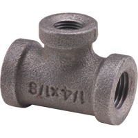 T&eacute;, R&eacute;ducteur, Galvanis&eacute;, 1" x 1/2" x 3/4" Distribution Industrielle GC