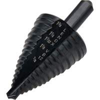 Foret &eacute;tag&eacute; no 12, 7/8" - 1-3/8", Incr&eacute;ments de 3/8", Acier rapide Distribution Industrielle GC