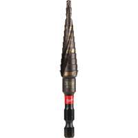 Foret &eacute;tag&eacute; #1 Shockwave Impact Duty, 1/2" - 1-1/8", Incr&eacute;ments de 1/32", Titane Distribution Industrielle GC