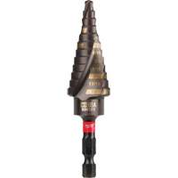 Foret &eacute;tag&eacute; #4 Shockwave Impact Duty, 3/16" - 7/8", Incr&eacute;ments de 1/16", Titane Distribution Industrielle GC