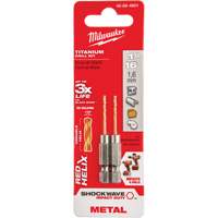 Foret Shockwave, 1/16", Titane, Cannelure 5/8", Pointe de 135° Distribution Industrielle GC