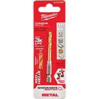 Foret Shockwave, 11/64", Titane, Cannelure 1-3/32", Pointe de 135° Distribution Industrielle GC