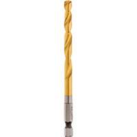 Foret Shockwave, 1/4", Titane, Cannelure 2-15/32", Pointe de 135° Distribution Industrielle GC