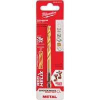 Foret Shockwave, 1/4", Titane, Cannelure 2-15/32", Pointe de 135° Distribution Industrielle GC