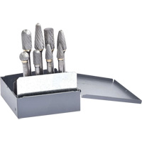 Double Cut Carbide Burr Set, 8 Pieces Distribution Industrielle GC