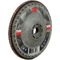 Disque &agrave; lamelles &agrave; changement rapide 769F, 4-1/2" x 5/8"-11, Type 27, Grain 120+, C&eacute;ramique Distribution Industrielle GC
