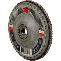 Disque &agrave; lamelles &agrave; changement rapide 769F, 4-1/2" x 5/8"-11, Type 27, Grain 120+, C&eacute;ramique Distribution Industrielle GC