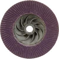 Disque &agrave; lamelles &agrave; changement rapide 769F, 4-1/2" x 5/8"-11, Type 27, Grain 120+, C&eacute;ramique Distribution Industrielle GC