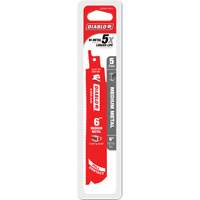 Medium Metal Reciprocating Saw Blade, Bi-Metal, 14-18 TPI, 6" L x 1" W Distribution Industrielle GC