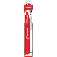 Reciprocating Blade for Auto Dismantling, Bi-Metal, 14-18 TPI, 9" L x 1" W Distribution Industrielle GC