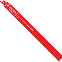 Reciprocating Blade for Auto Dismantling, Bi-Metal, 14-18 TPI, 12" L x 1" W Distribution Industrielle GC