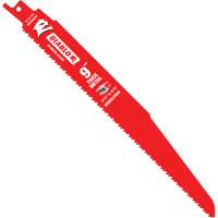 Reciprocating Blade for Thick Metal/Demolition, Bi-Metal, 8-10 TPI, 9" L Distribution Industrielle GC