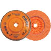 Disque &agrave; lamelles Enduro-Flex Turbo, 4-1/2" x 5/8"-11, Grain 36/60 Distribution Industrielle GC