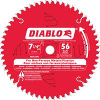 Aluminum Cutting Saw Blade, 7-1/4", 56 Teeth, Non-Ferrous Use Distribution Industrielle GC