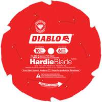 HardieBlade Cutting Saw Blade, 10", 6 Teeth, Fibre Cement Use Distribution Industrielle GC