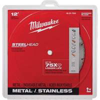 Lame &agrave; tronçonner au diamant Steelhead, 12", Pour M&eacute;tal Distribution Industrielle GC