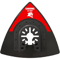 20-Grit Universal Fit 3-1/2" Oscillating Sanding Plate Distribution Industrielle GC