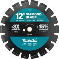 Lame de scie en diamant segment&eacute;e pour usage double Distribution Industrielle GC