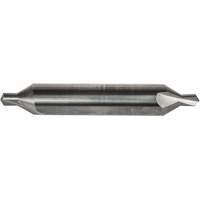Combined Centre Drill & Countersink, #3, 7/64" Small Diameter, 1/4" Large Diameter, Carbide Distribution Industrielle GC