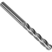 S147 30° Extra Long Ball Nose End Mill, 1/2" Dia., 6" L, 4 Flutes, 1/2" Shank, Carbide Distribution Industrielle GC