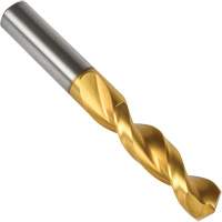 Stub Drill Bit with Parabolic Flutes, #26, High Speed Steel, 1" Flute, 135° Point Distribution Industrielle GC