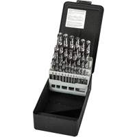 Stub Length Drill Bit Set, 29 Pieces, High Speed Steel Distribution Industrielle GC