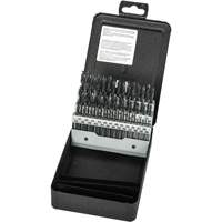 Stub Length Drill Bit Set, 60 Pieces, High Speed Steel Distribution Industrielle GC