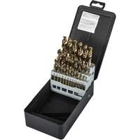 Heavy-duty Screw Machine Drill Bit Set, 29 Pieces, High Speed Cobalt Distribution Industrielle GC
