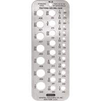 Calibres de perçage  