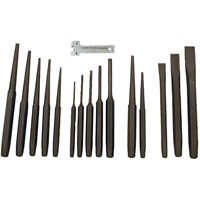 Ensemble de poinçon et ciseau, 16 morcea Distribution Industrielle GC