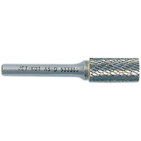 JET-KUT Cylindrical Shape Bur, 1/4" Dia., 1/4" Shank, 5/8" Depth of Cut Distribution Industrielle GC
