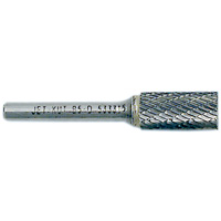 End-Cut Cylindrical Burr, 1/2" Dia., 1/4" Shank, 1" Depth of Cut Distribution Industrielle GC