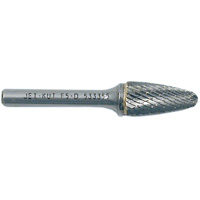 F1-D JET-KUT&reg; Tree Shape Burr with Radius End, 1/4" Dia., 5/8" Depth of Cut Distribution Industrielle GC